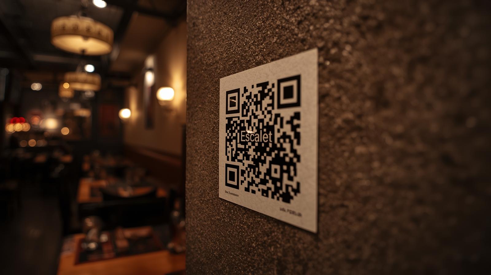Restaurant QR Code Example
